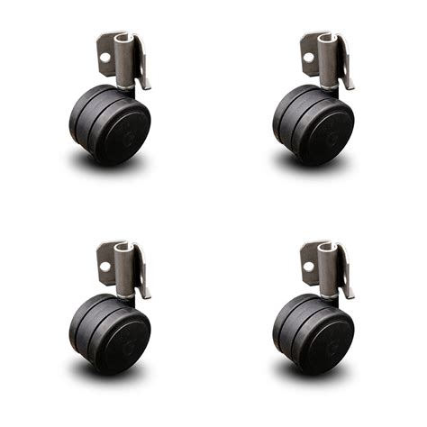 casters on metal support bracket|inside mount bracket casters.